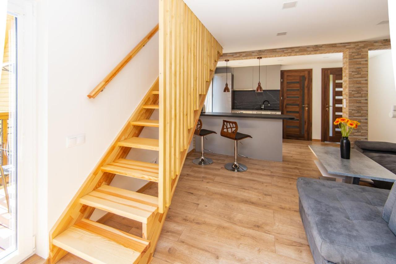 Apartamentai Pas Kaju Senamiestyje Salia Botanikos Parko Palanga Kültér fotó